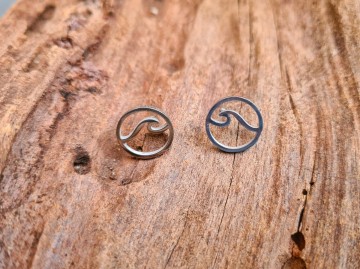 Oorbellen The pacifics - zilver