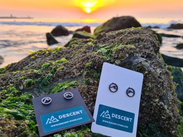 Oorbellen The pacifics - verkrijgbaar in zilver en zwart