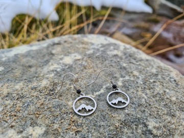 Oorbellen - Matterhorn [zwart]