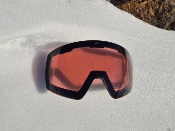 Descent goggle - The Panorama - Slecht weer lens S1 Roze