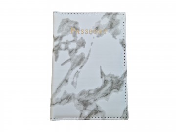 Paspoorthoes - Marmerlook grijs