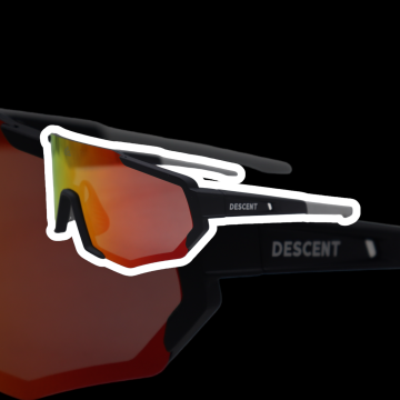 Descent sportzonnebril - Bolt [Black/Red]