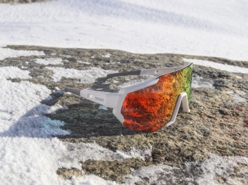 Descent sportzonnebril - Bolt [White/Red]