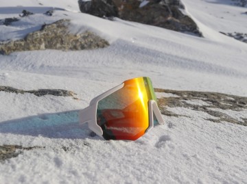 Descent sportzonnebril - Bolt [White/Red]