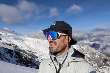 Descent sportzonnebril - Bolt [White/Blue]