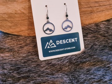 Oorbellen - Matterhorn [zwart]