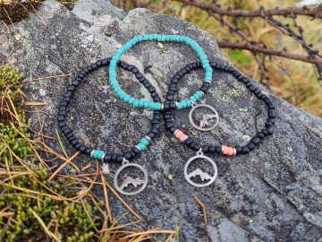 Kokos armbandje - Mount Steele in 3 kleuren