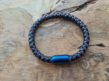 Heren armband - Blue detonator
