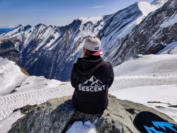 Hooded Sweater Black/White [unisex]