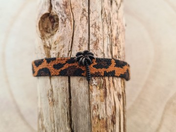 Dames armbandje - Elastiek [palmboompje]