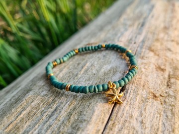 Kokos armbandje - Zeesterretje