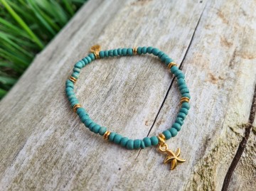 Kokos armbandje - Zeesterretje