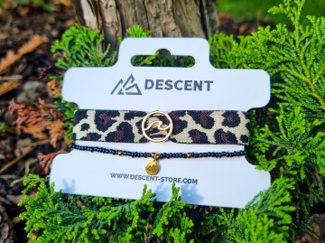 Dames armbandjes - Leopard x Waves [gold]