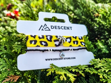 Dames armbandje - Yellow palms