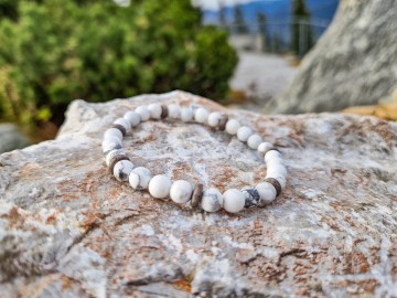 Heren armband - White Tail