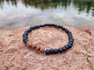 Heren armband - Tiger coconut