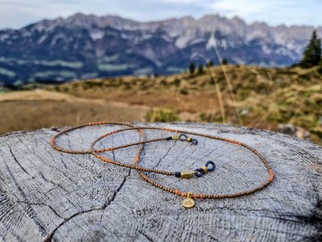 Zonnebrilkoordje - golden hour