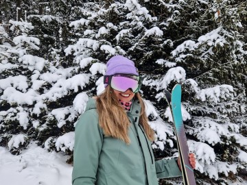 Descent goggle - The Galaxy [cherry pink]