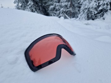 Extra S1 slecht weer lens - roze