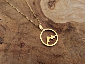 Ketting - Mountain hills [goud]