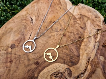 Ketting - Mountain hills [goud of zilver]