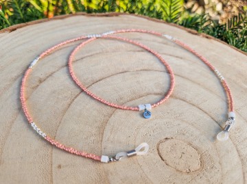 Zonnebrilkoordje - flamingo pink