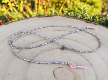 Zonnebrilkoordje - pearl & shine