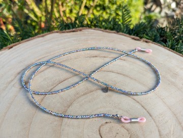 Zonnebrilkoordje - pearl & shine