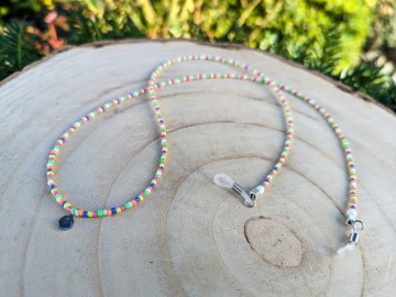 Zonnebrilkoordje - confetti