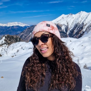 Zonnebril - Estelle [witte panter]