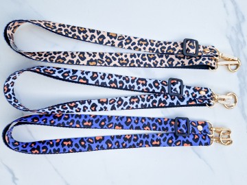 Telefoonkoordje - panterprint [in 3 kleuren]