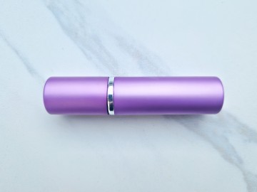 Hervulbaar parfumflesje [paars]