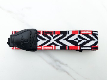 Camera riem [black & white]