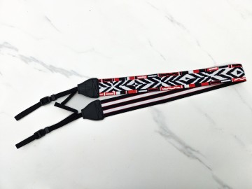 Camera riem [black & white]