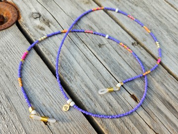 Zonnebrilkoordje - happy vibes