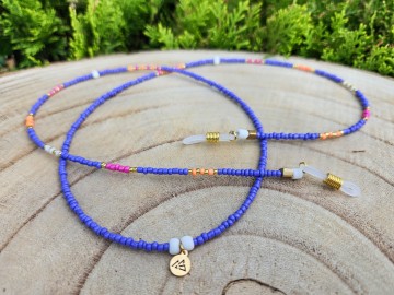 Zonnebrilkoordje - happy vibes