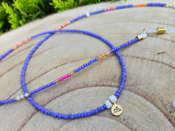 Zonnebrilkoordje - happy vibes