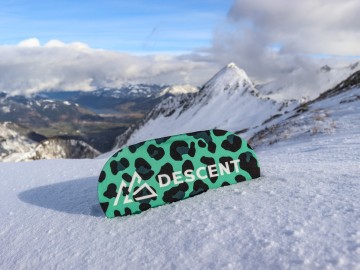 Goggle cover - Green Panther