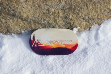 Goggle cover - Red Sun