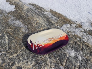 Goggle cover - Red Sun