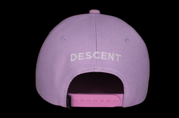 DESCENT Baseball cap | Purple (achterkant)