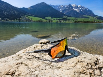 Descent sportzonnebril - Bolt [Black/Red]