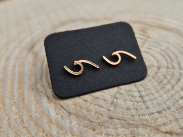 Oorbellen - Little Waves [goud]