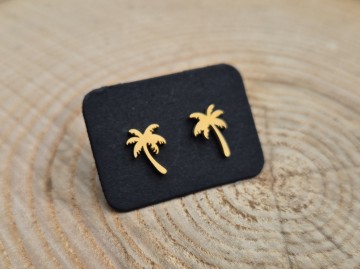 Oorbellen - Little Palmtrees [goud]
