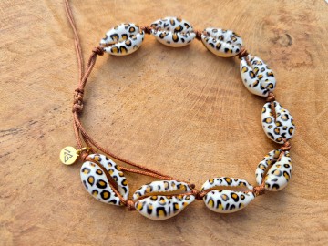 Schelpen enkelbandje - Bruine panter