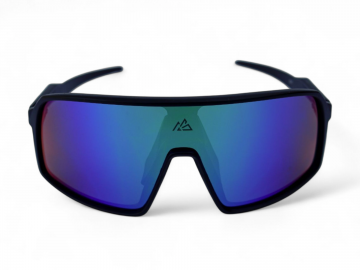 Sport zonnebril - Trooper [Zwart/Blauw]