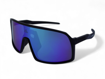 Sport zonnebril - Trooper [Zwart/Blauw]