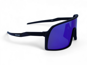 Sport zonnebril - Trooper [Zwart/Blauw]