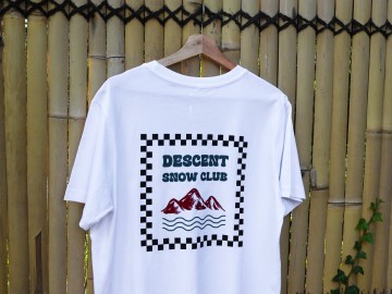Descent T-shirt | Snow club | Unisex