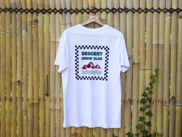 Descent T-shirt | Snow club | Unisex